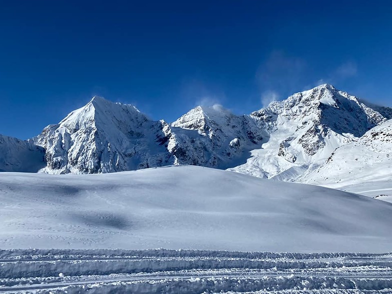 Fresh snow, November 2019 in Solden, Sölden