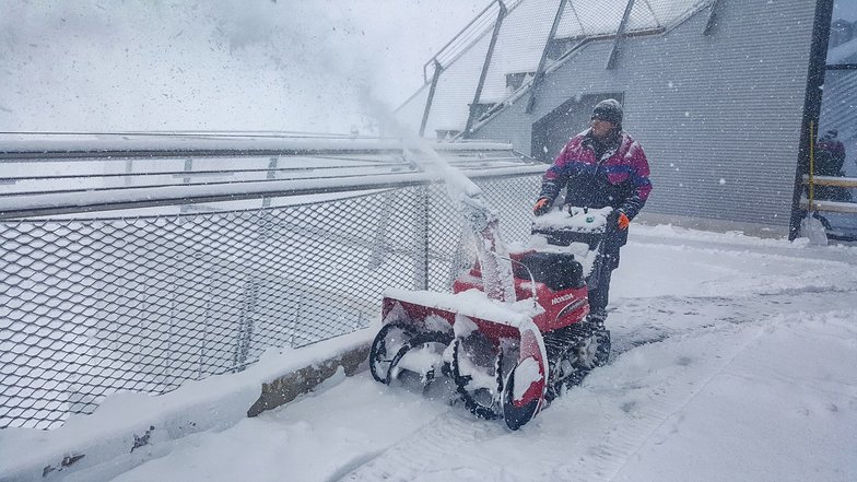 Zugspitze, snowing November 2019, Garmisch-Partenkirchen-Zugspitze