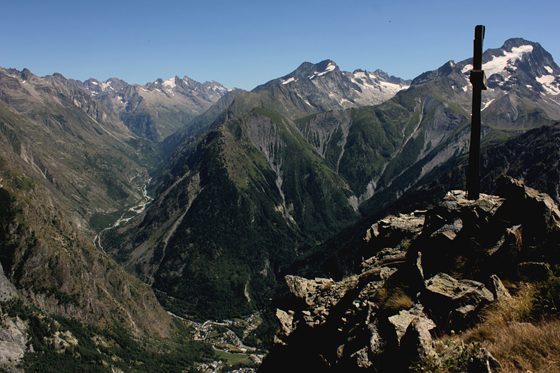 Depuis pied Moutet, Les Deux Alpes