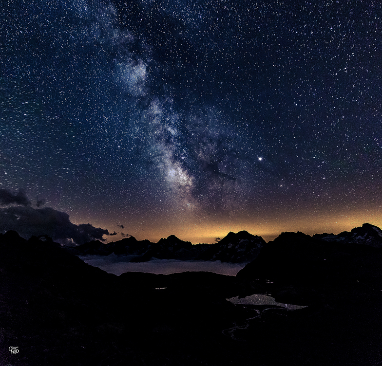 Nuit d'été en Oisans, Les Deux Alpes