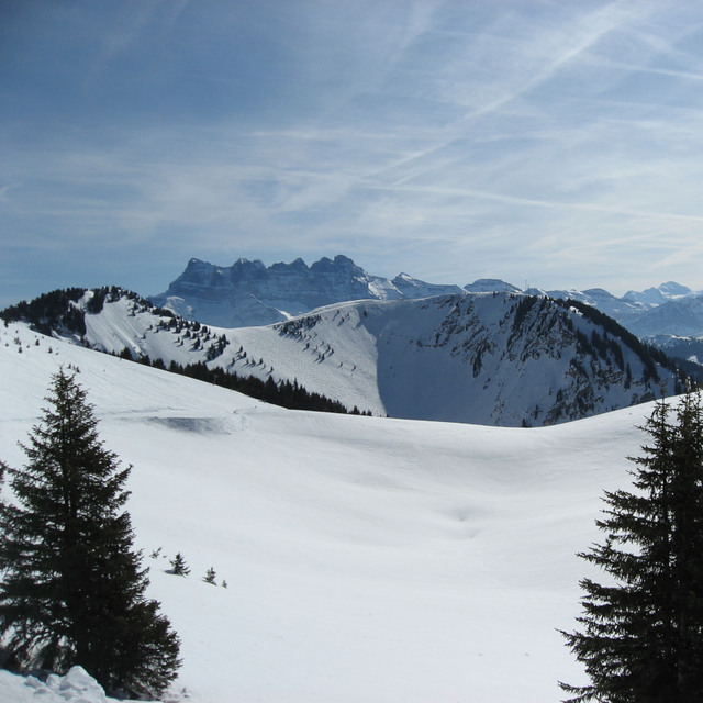 Dents du Midi -  Mont Blanc, Torgon-Les Portes du Soleil