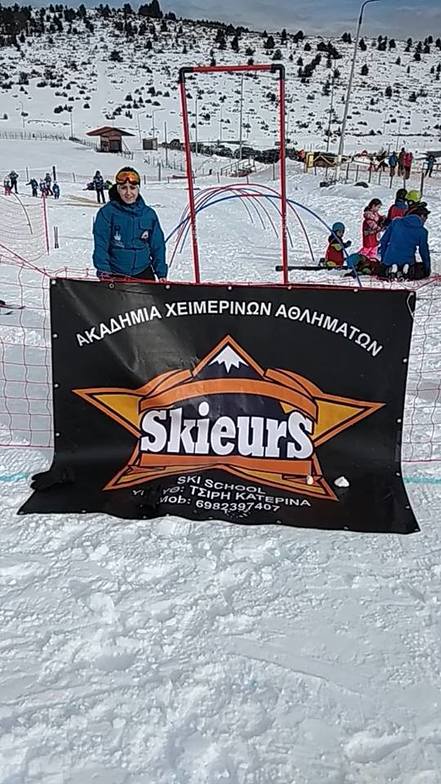 skieurs, Seli