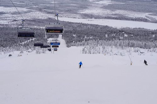 Levi Ski Resort by: Snow Forecast Admin