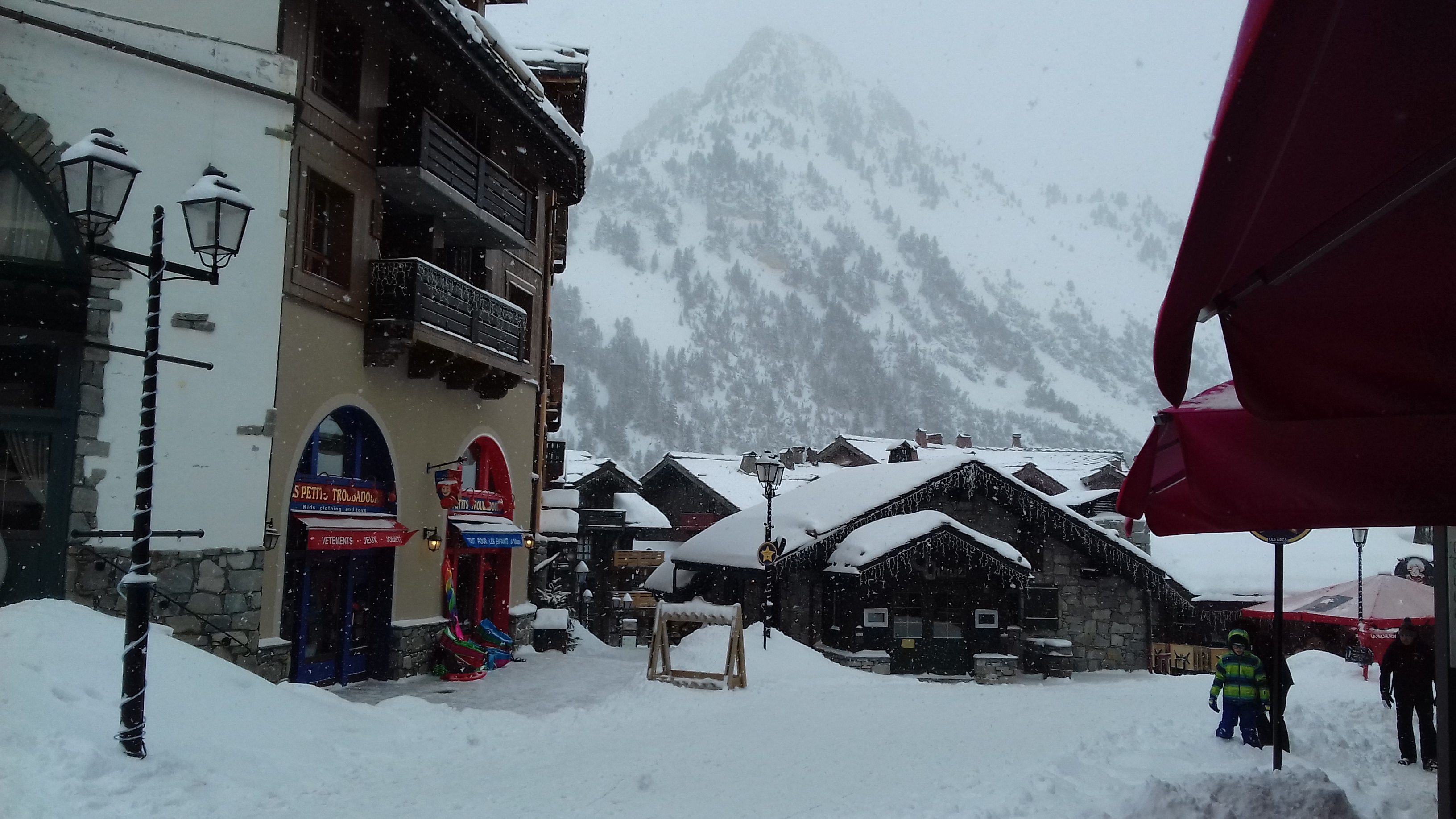 Morning walk, Les Arcs
