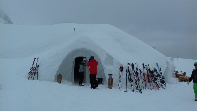 Coffee break, Les Arcs