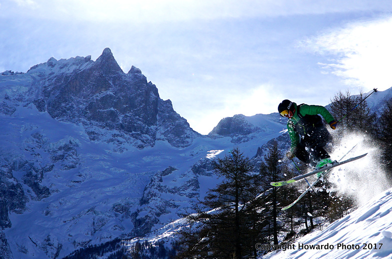 January Sun at Le Chazalet, La Grave-La Meije