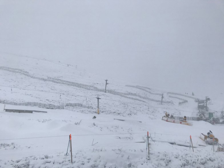 blizzard conditions close centre, Cairngorm
