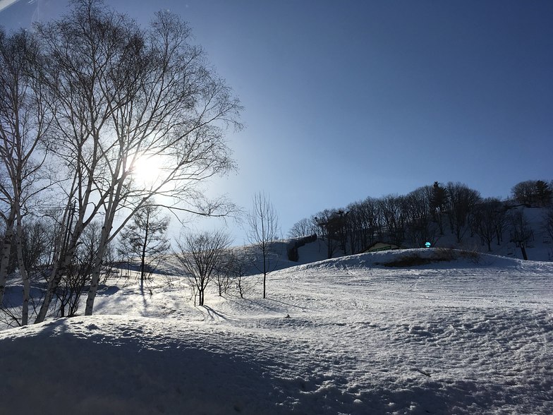 Twilight reflection in Satomi gelaende, Hakuba Norikura