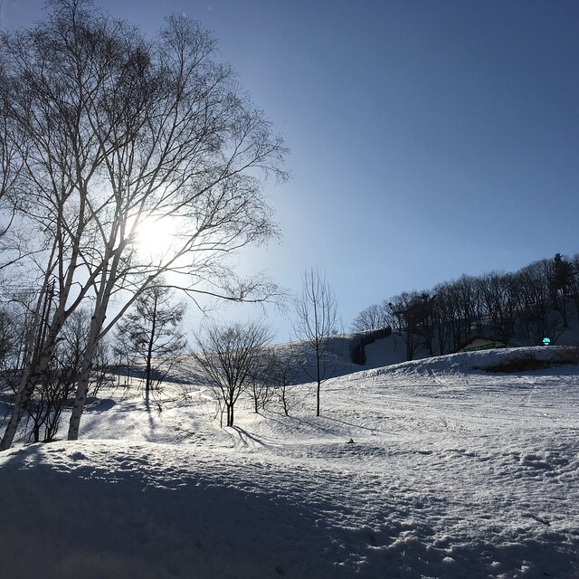 Twilight reflection in Satomi gelaende, Hakuba Norikura