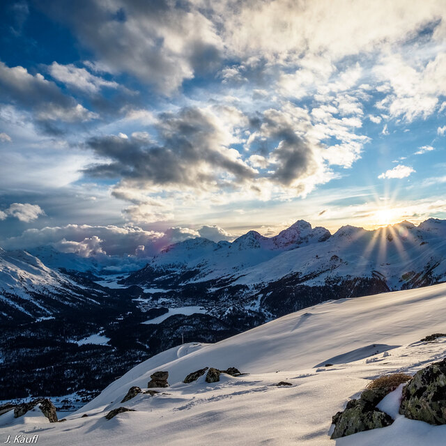 Engadin mountain, La Punt/Engadin