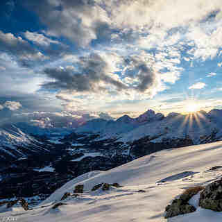 Engadin mountain, La Punt/Engadin