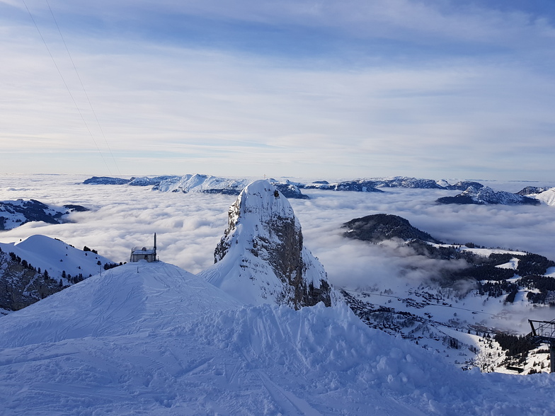 Up to Torchere, La Clusaz