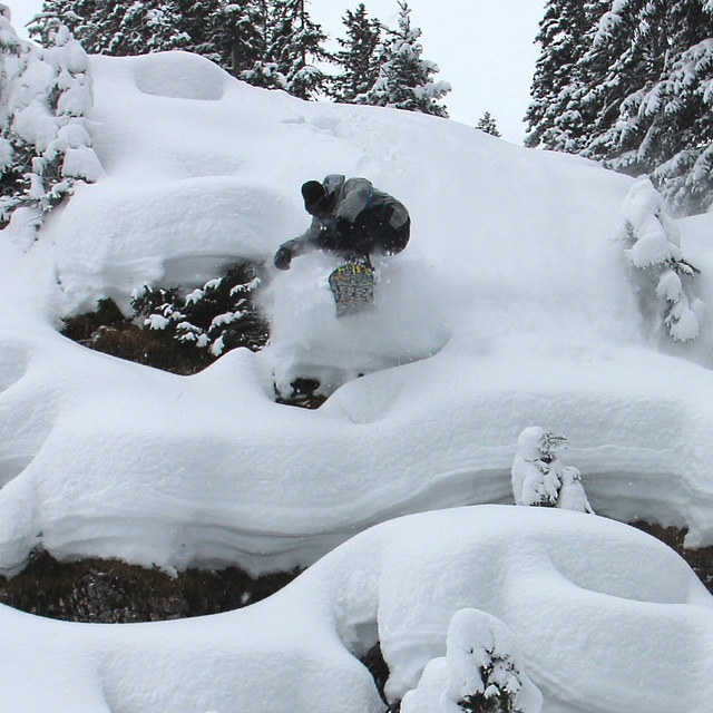 Ehrwalder Alm Snow: pillows