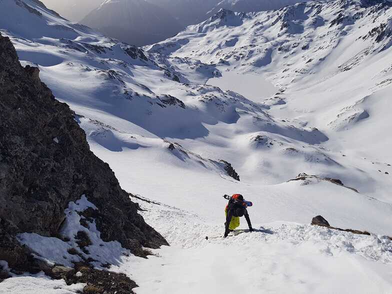 The Ice wall to summit, Villars