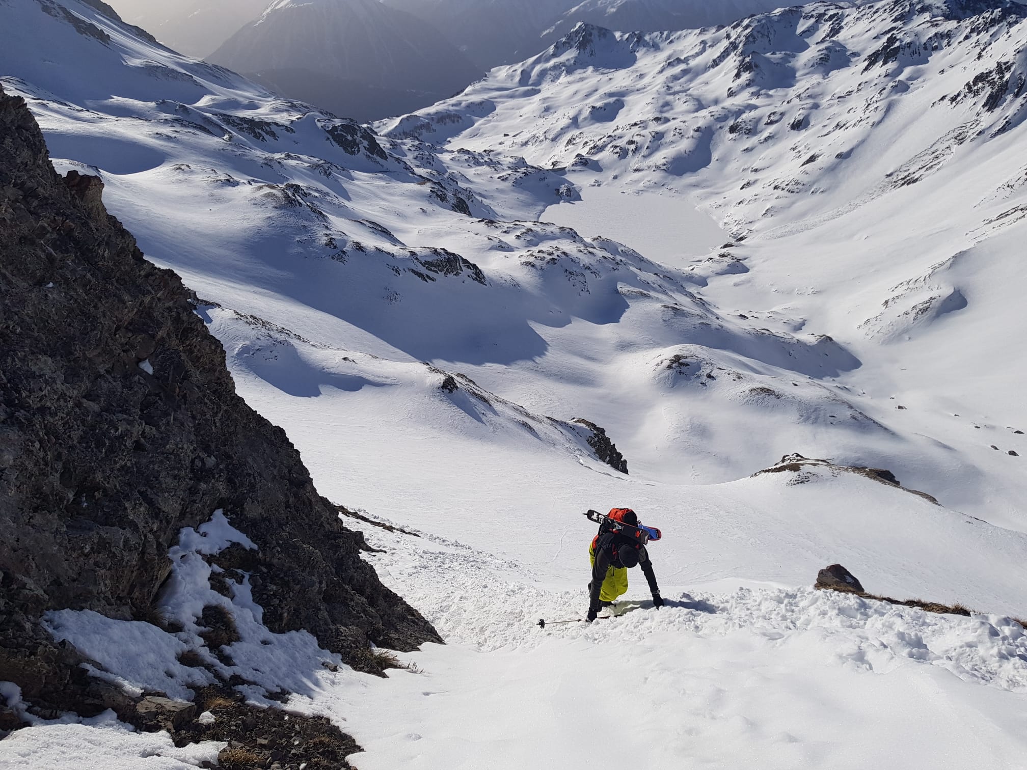 The Ice wall to summit, Villars