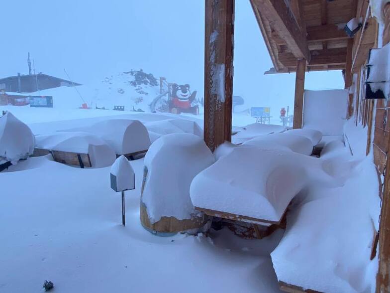 a storm that brought up to 2.1 metres (7ft) in the last week, Mayrhofen