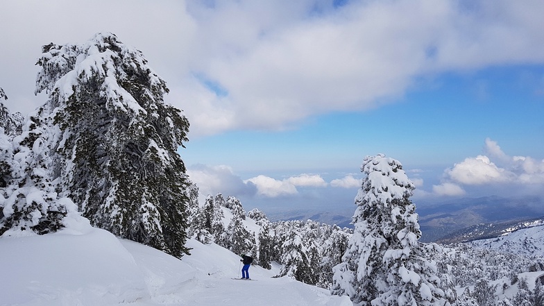 Mt Olympus snow