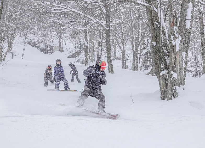 23cm in the last 24 hours, Mont Sutton