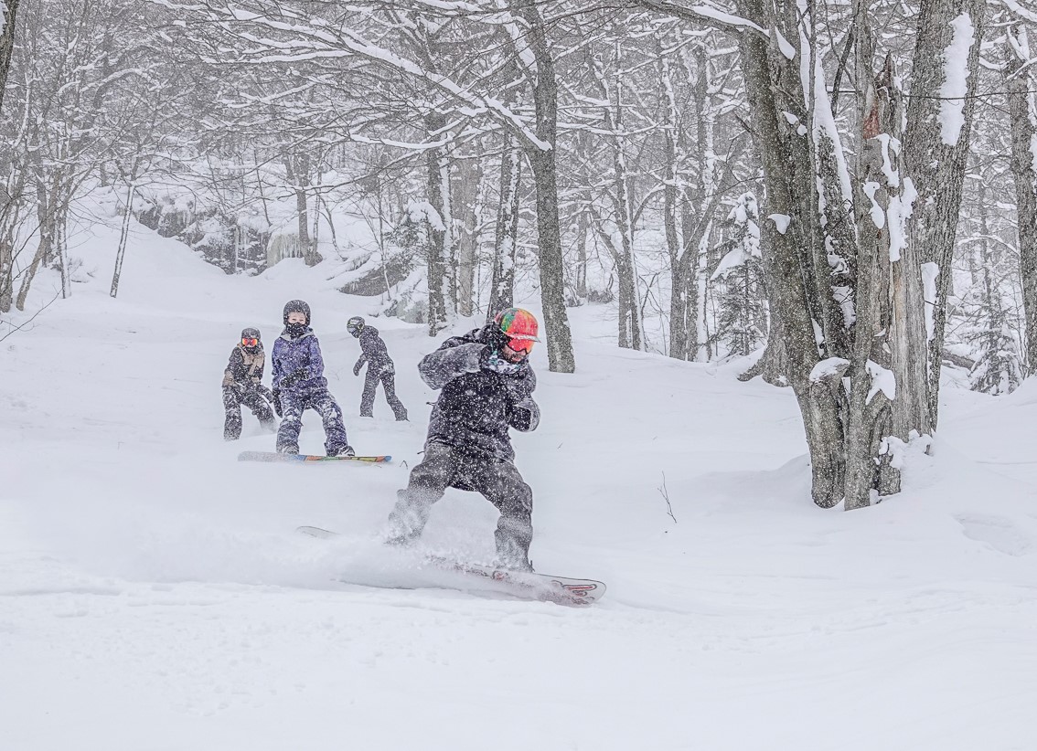 23cm in the last 24 hours, Mont Sutton