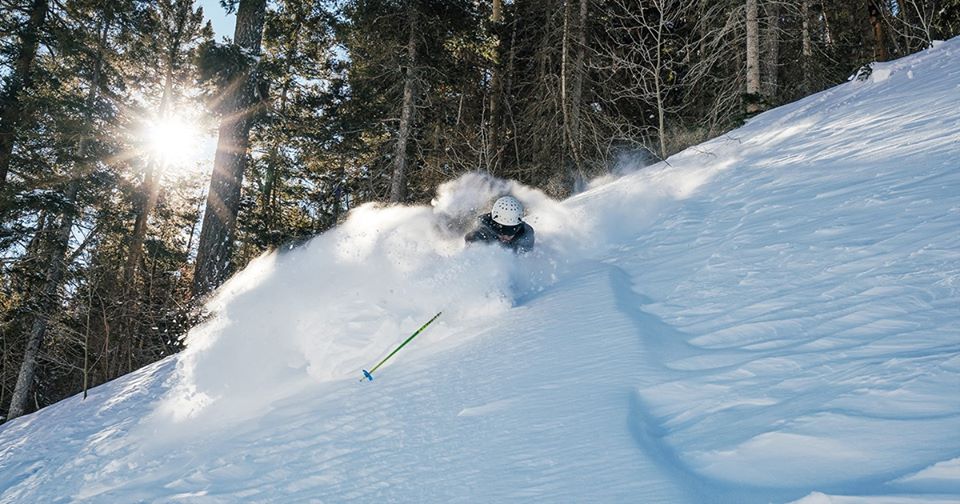 reporting 25cm (10 inches) of fresh snow in the past 24hrs, Taos