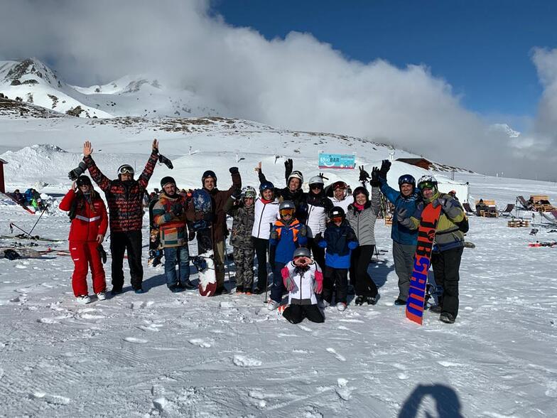 ALL MARINGÁ GANG SKIERS, Les Arcs