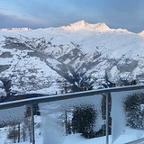 JUST THE MOUNTAINS & THE KING SUN, Les Arcs