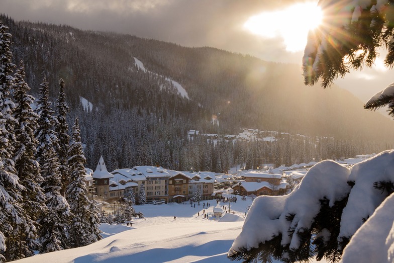 Sun Peaks snow