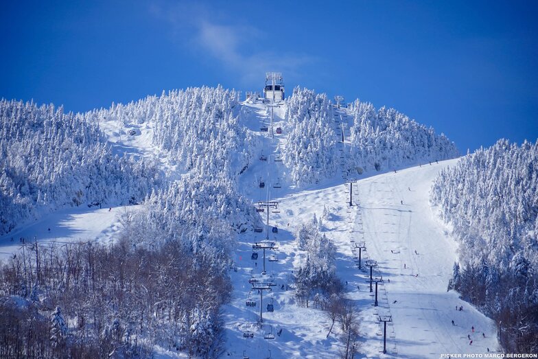 Mont Orford snow