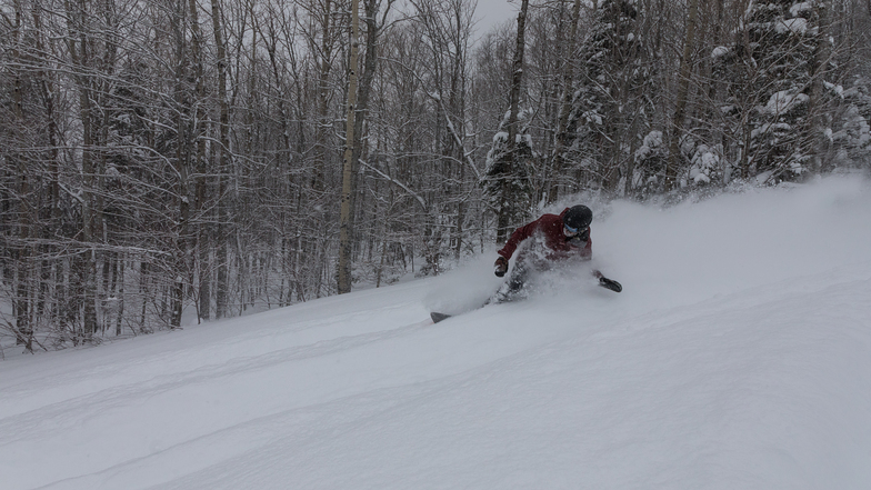 powday, Le Massif de Charlevoix
