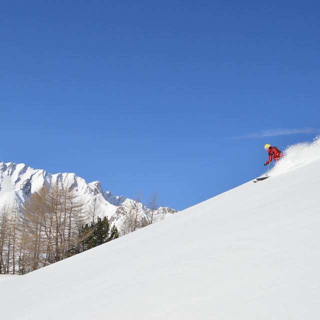 Saint Rhemy-Crevacol Snow: Rider C.Giovannini, Photo G.Verdecchia