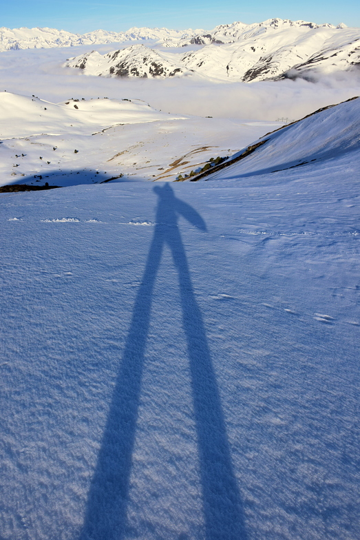 mar de nubes a tus pies, Baqueira/Beret