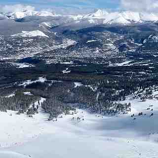 lots of snow yesterday, Breckenridge