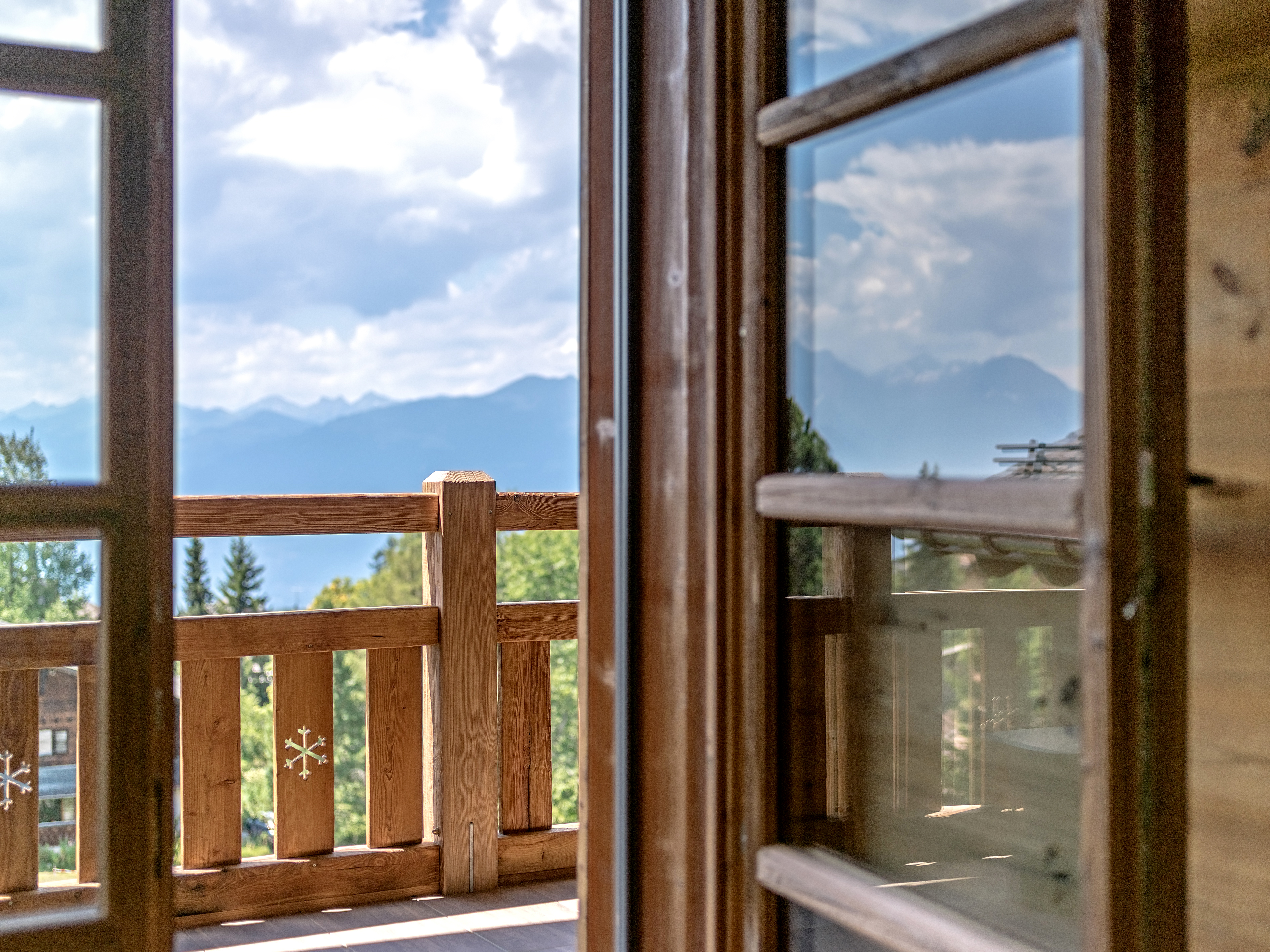 View to the alpes, Villars