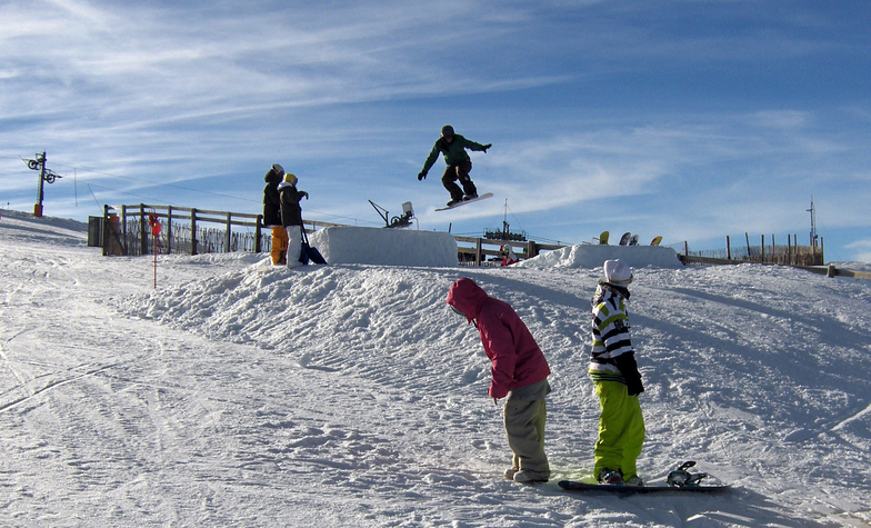 snow park, Sierra de Béjar - La Covatilla