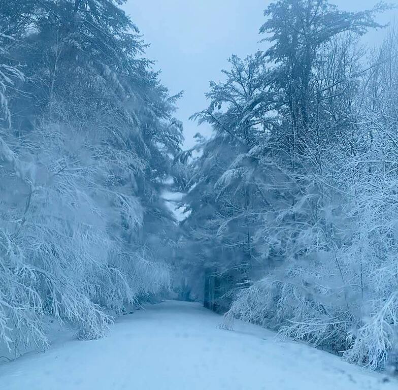 fairly rare late April snowstorm, Windham Mountain
