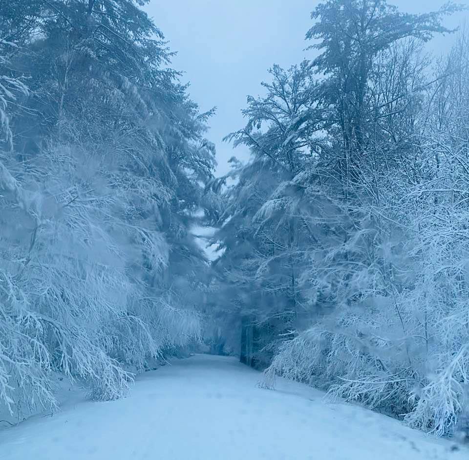 fairly rare late April snowstorm, Windham Mountain