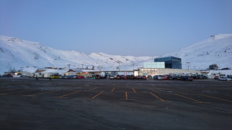 Desde el aparcamiento, Alto Campoo