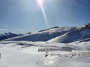 20cm of fresh snow, Mount Lyford photo
