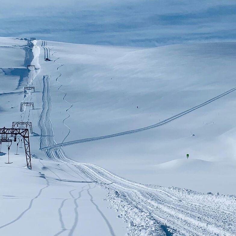 lovely conditions, Fonna Glacier
