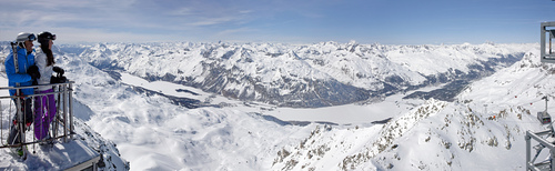 Sils/Engadin Ski Resort by: tourist offical