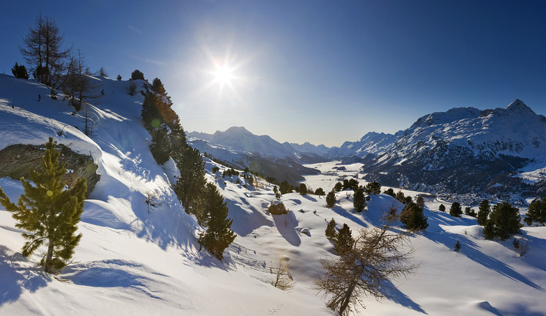 Silvaplana/Engadin snow