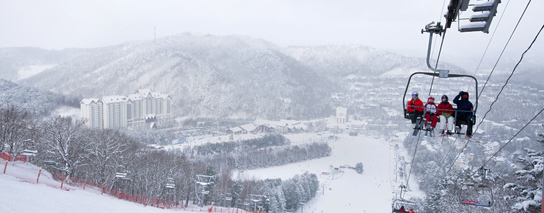 Yongpyong Ski resort, PyeongChang-Yongpyong