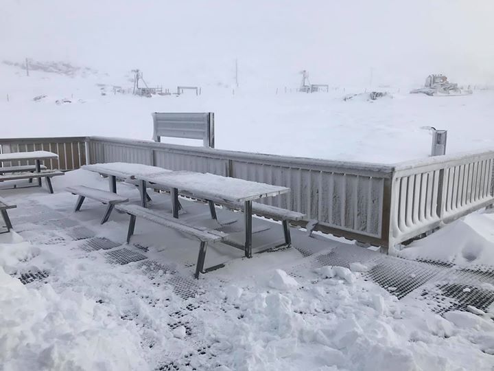 a good fall of snow, Ben Lomond