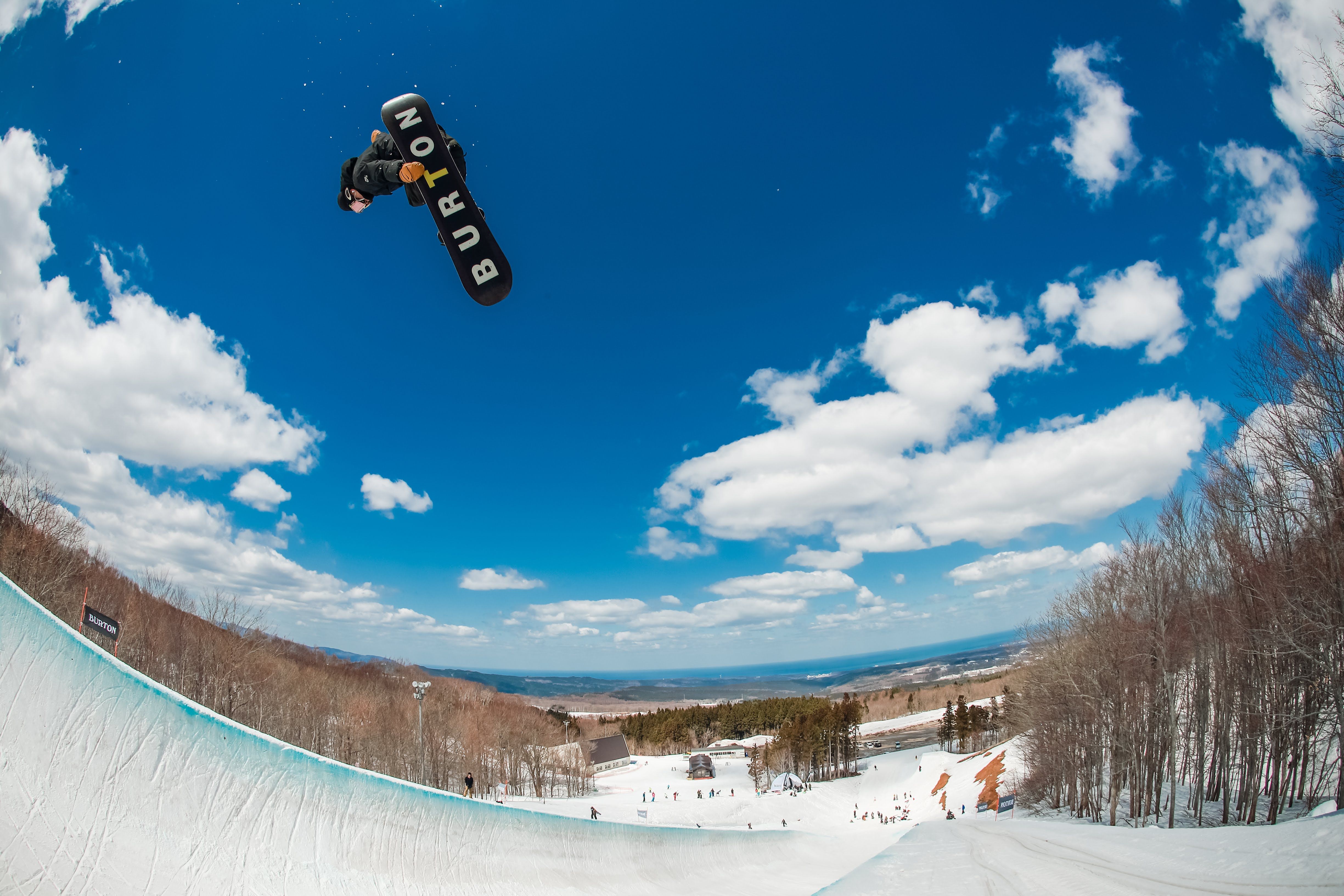 Hirano-san in the Halfpipe at Aomori Spring Resort, Aomori Spring (Ajigasawa)