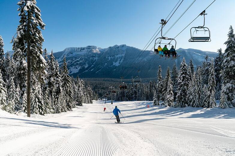 The Summit at Snoqualmie snow