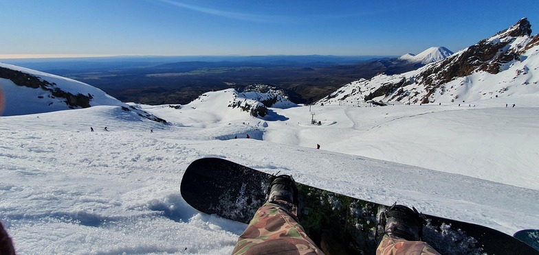 Last run of the day options., Whakapapa