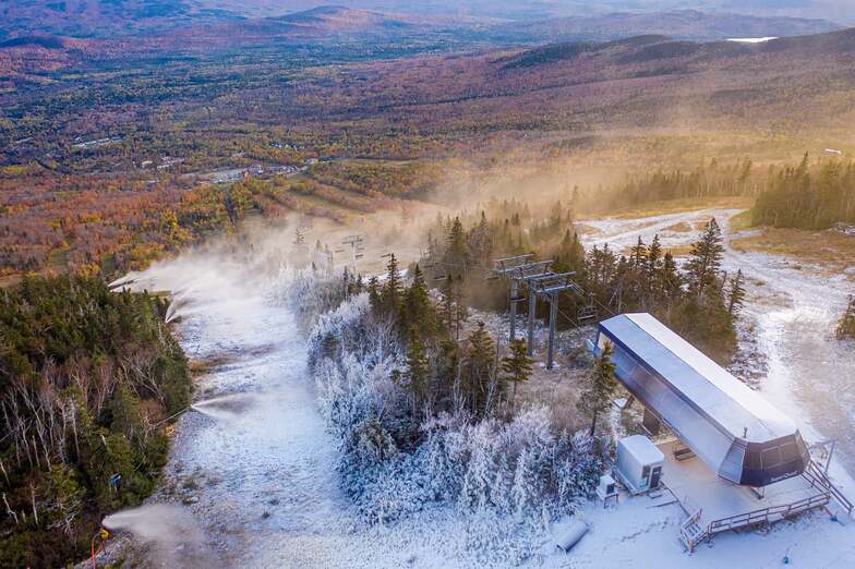 starting the base layer, Sugarloaf