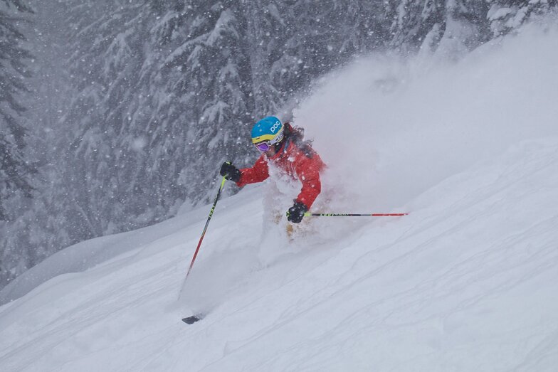 Gez Ripping POWDER at Ski Lookout Pass