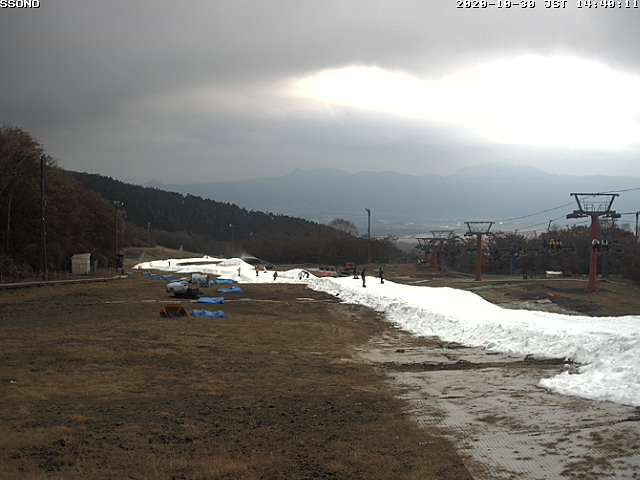 snow-making at the start of the season, Snow Town Yeti