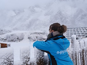 snow across the Pyrenees, Piau Engaly photo